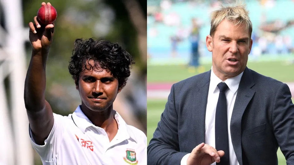 Hasan Mahmud Joins Shane Warne In Elite List After Fifer vs Afghanistan